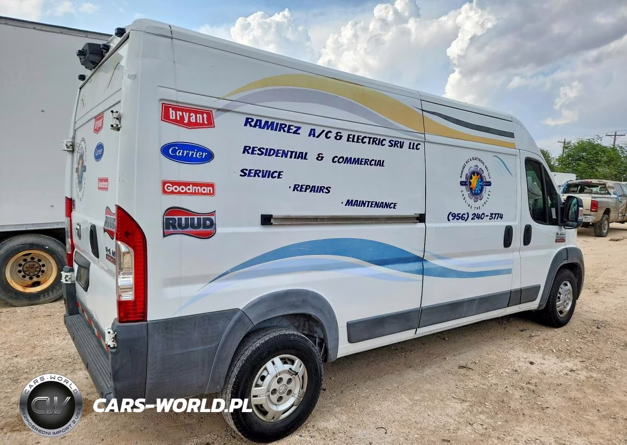 2014 Ram Promaster 2500 2500 High VIN:3C6TRVDD8EE130384 - 3
