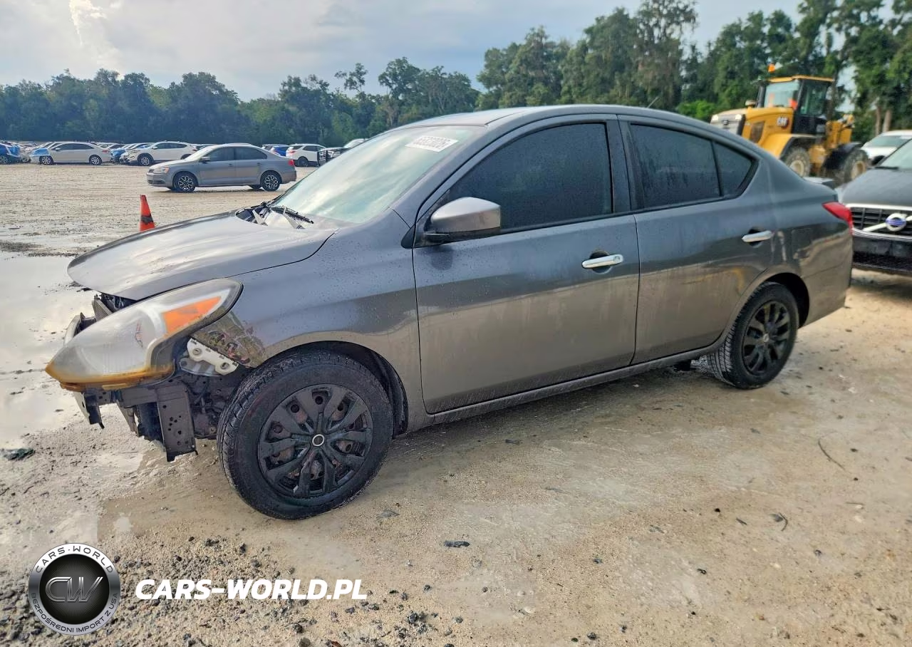 2018 Nissan Versa Sv VIN:3N1CN7AP6JL812560 - 1