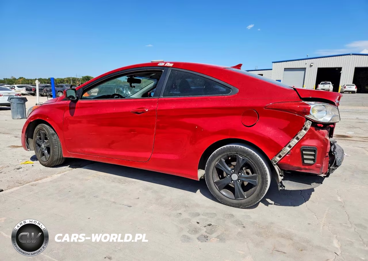 2013 Hyundai Elantra Coupe Gs VIN:KMHDH6AE4DU011519 - 2