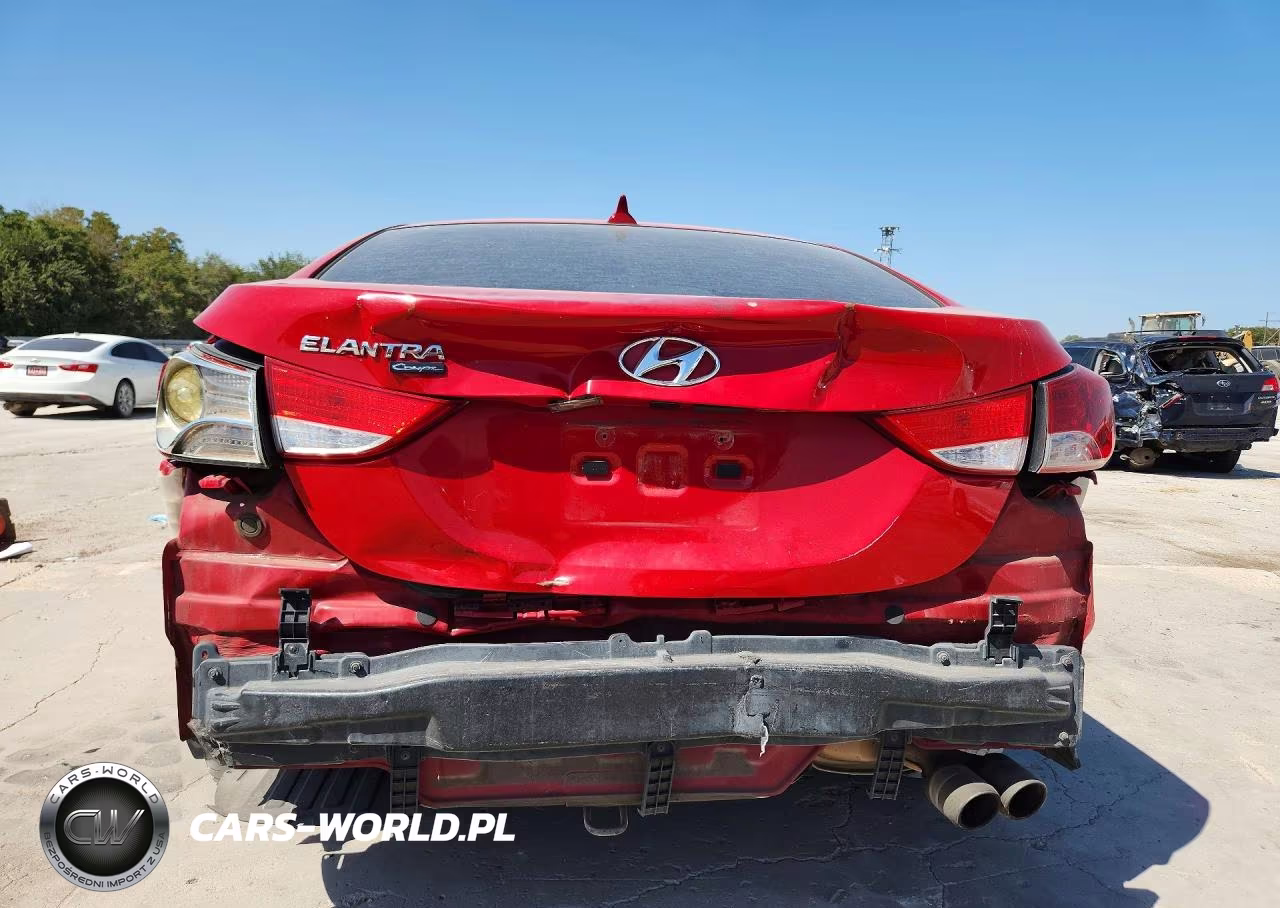 2013 Hyundai Elantra Coupe Gs VIN:KMHDH6AE4DU011519 - 6