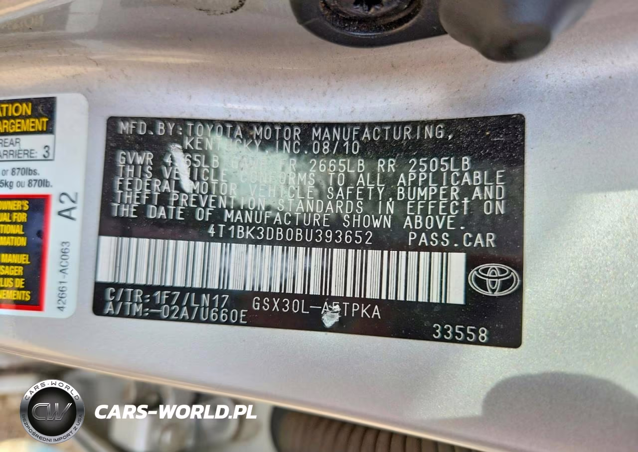 2011 Toyota Avalon Limited VIN:4T1BK3DB0BU393652 - 13