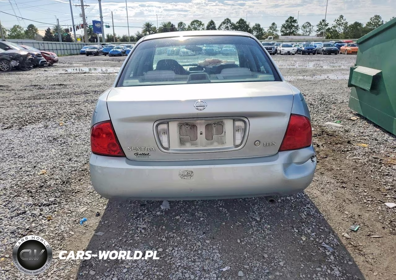 2004 Nissan Sentra 1.8 VIN:3N1CB51D14L915649 - 6