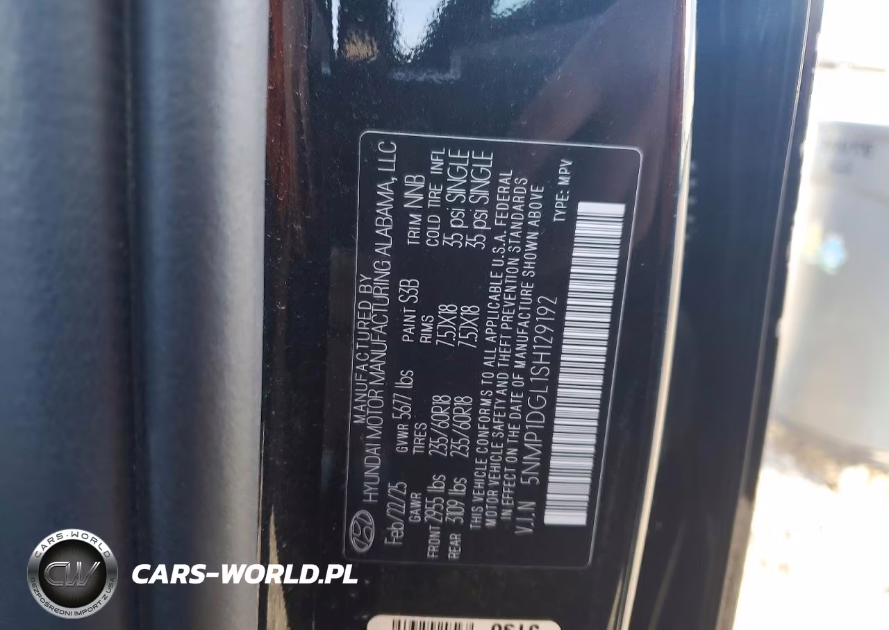2025 Hyundai Santa Fe Se VIN:5NMP1DGL1SH129192 - 13