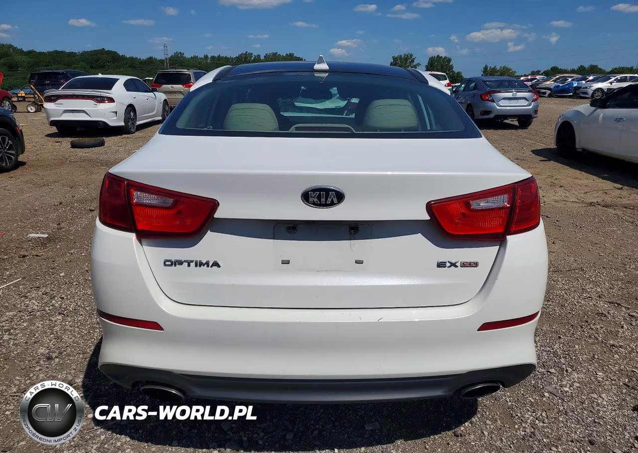2015 Kia Optima Ex VIN:5XXGN4A76FG415527 - 6