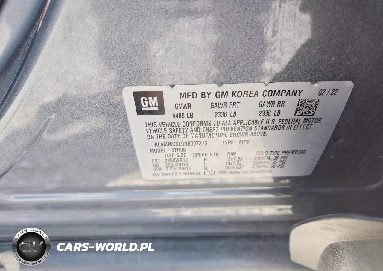2022 Buick Encore Gx Preferred VIN:KL4MMCSL9NB097316 - 13
