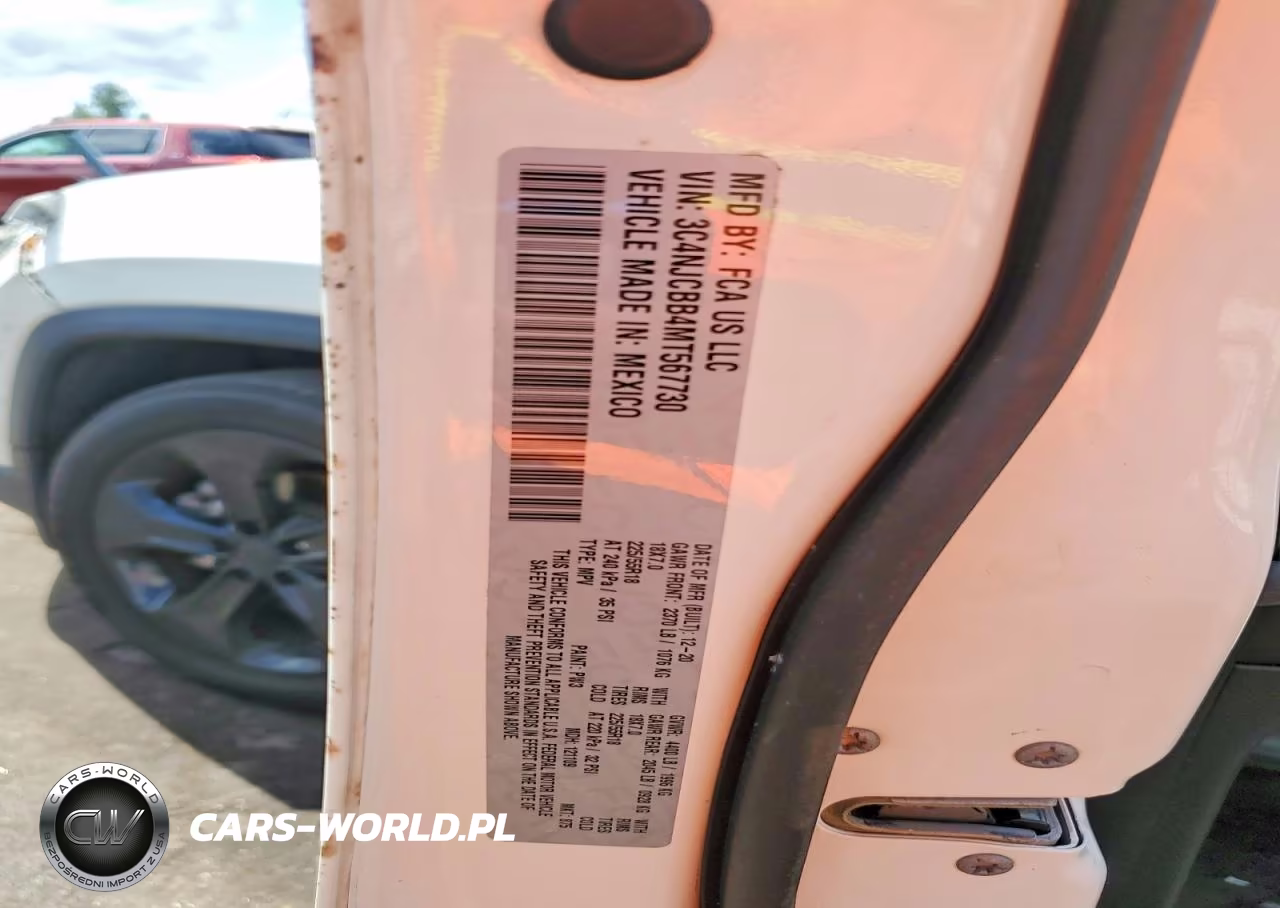 2021 Jeep Compass Latitude VIN:3C4NJCBB4MT567730 - 13