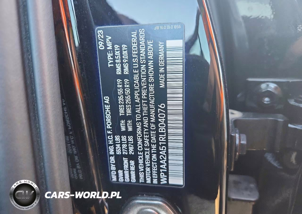 2024 Porsche Macan Base VIN:WP1AA2A51RLB04076 - 13