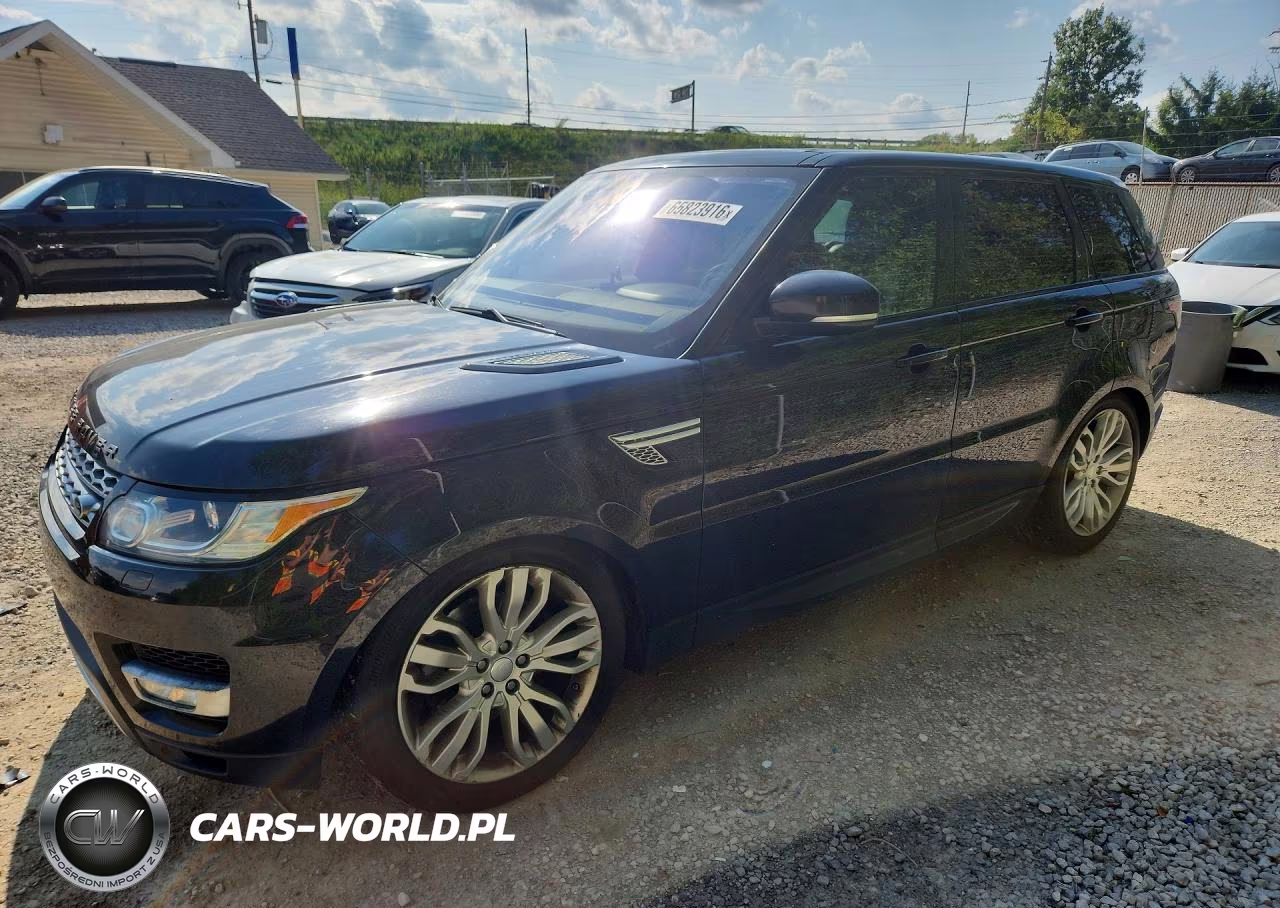 2016 Land Rover Range Rover Sport Hse VIN:SALWR2VF0GA644488 - 1