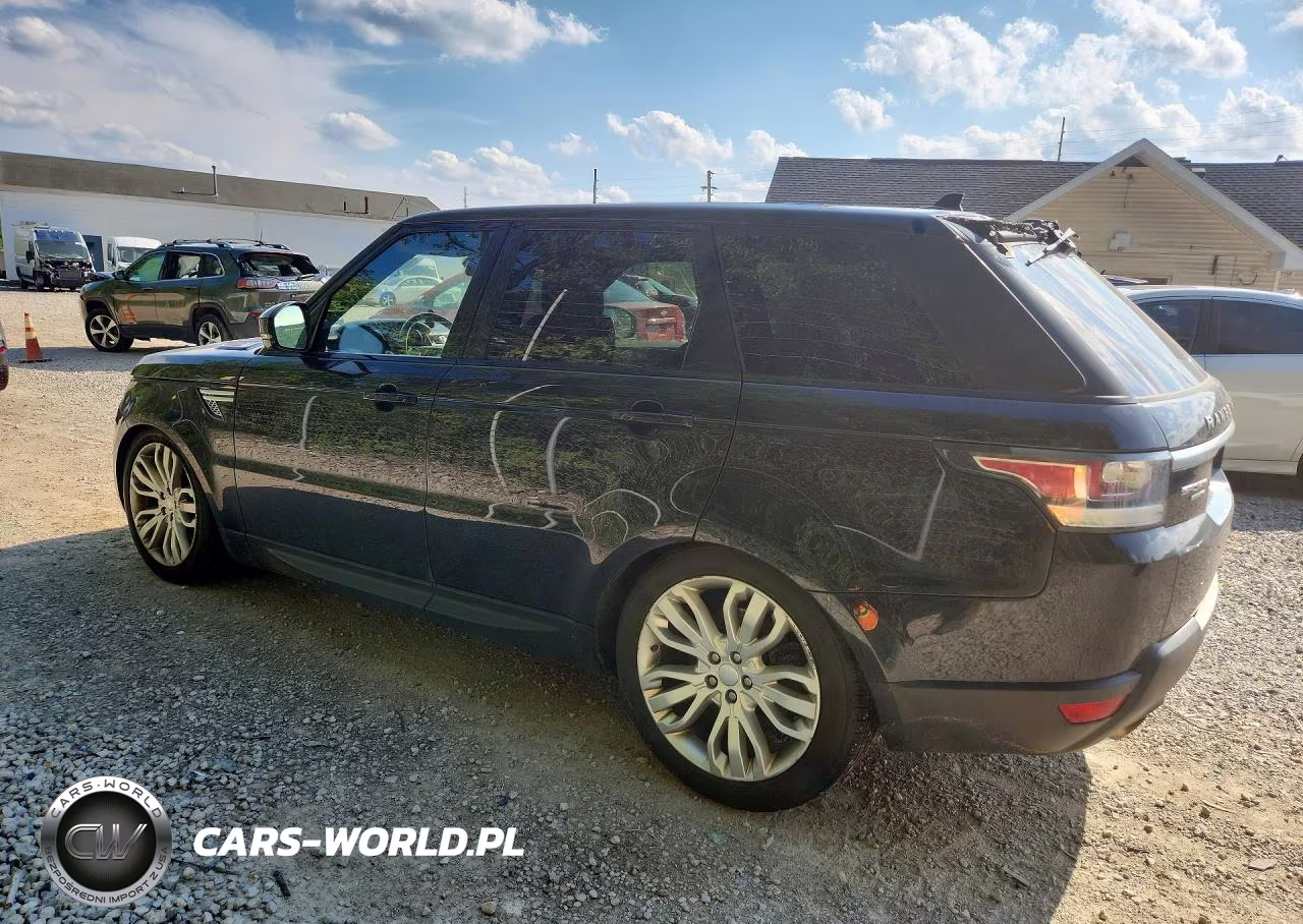 2016 Land Rover Range Rover Sport Hse VIN:SALWR2VF0GA644488 - 2
