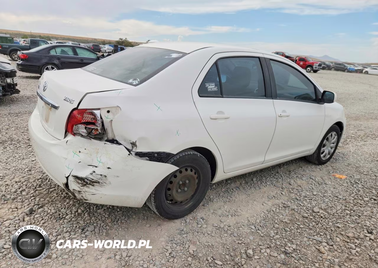 2008 Toyota Yaris Base VIN:JTDBT923781212217 - 3