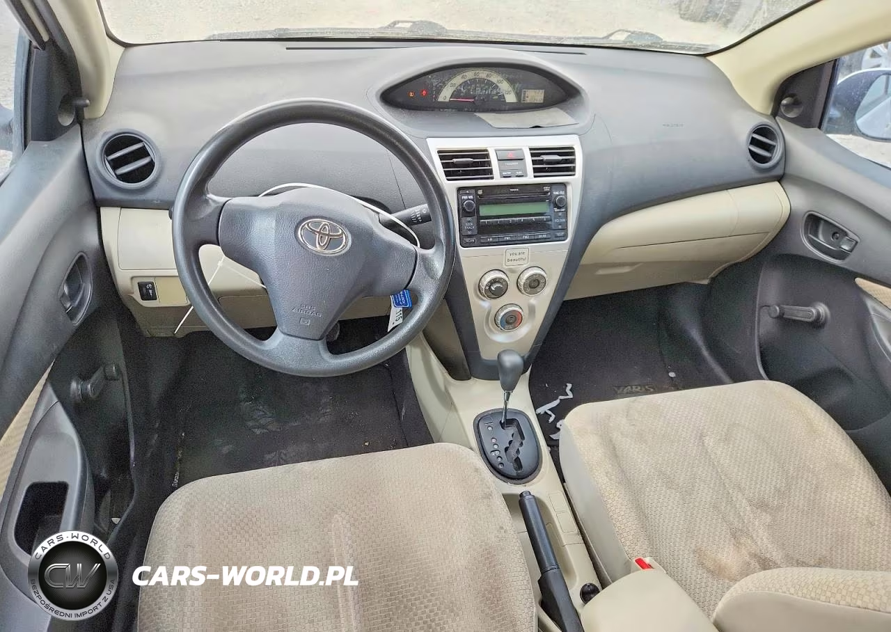 2008 Toyota Yaris Base VIN:JTDBT923781212217 - 8