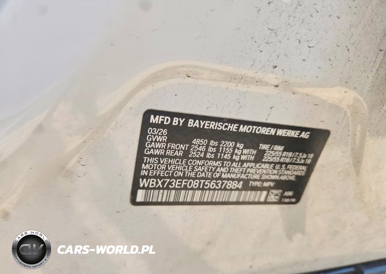2026 BMW X1 xDrive28I VIN:WBX73EF08T5637884 - 13