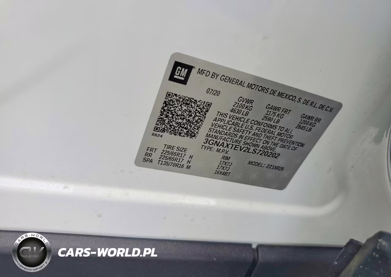 2020 Chevrolet Equinox Lt VIN:3GNAXTEV2LS720202 - 12