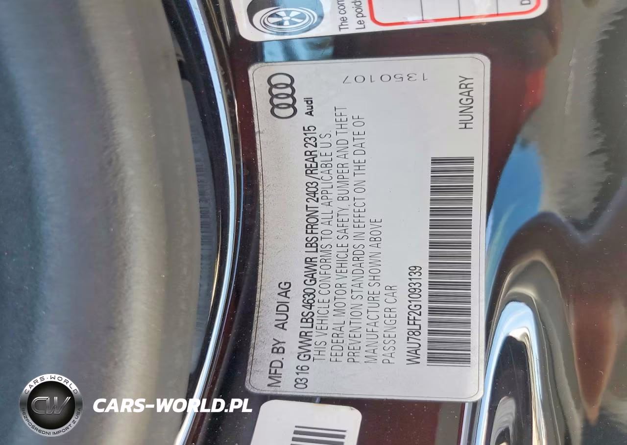 2016 Audi A3 Premium VIN:WAU78LFF2G1093139 - 13