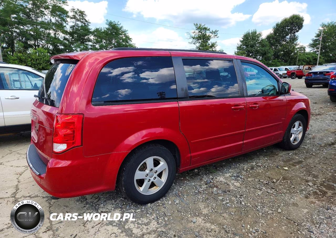 2012 Dodge Grand Caravan Sxt VIN:2C4RDGCG0CR210153 - 3
