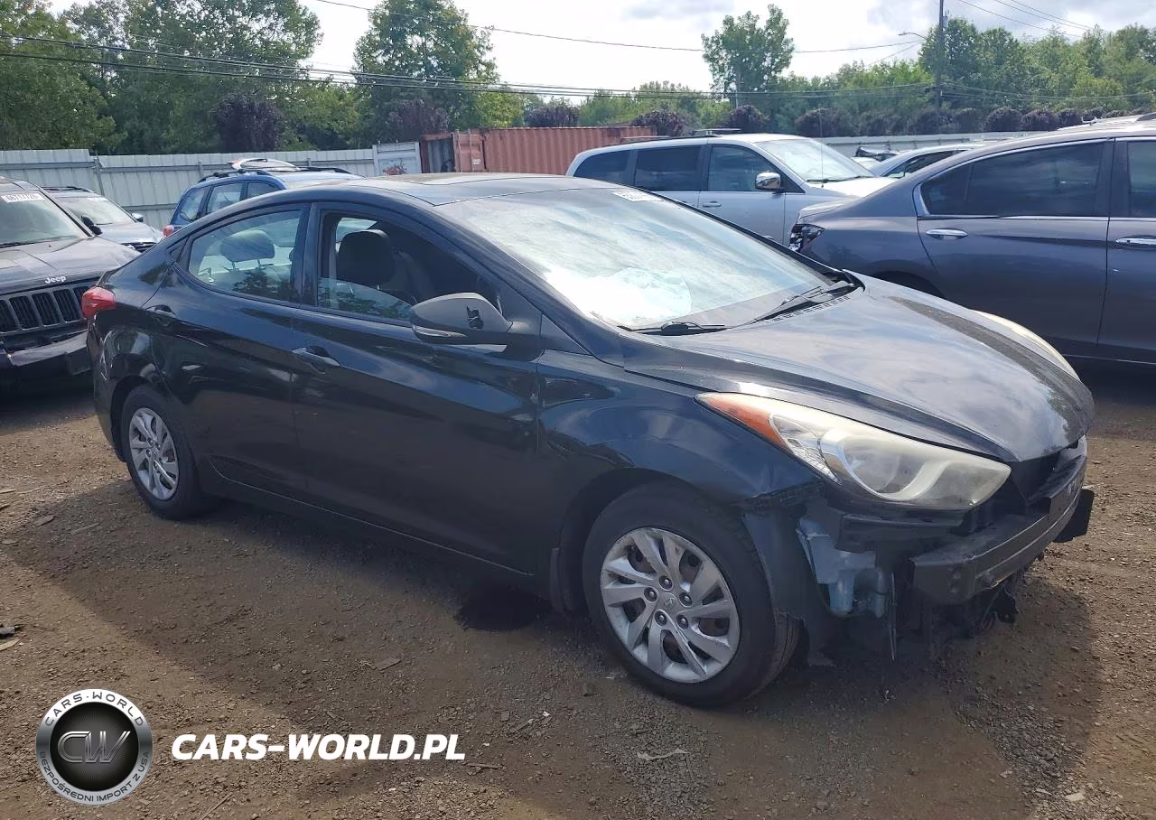 2013 Hyundai Elantra Limited VIN:KMHDH4AE7DU626182 - 4