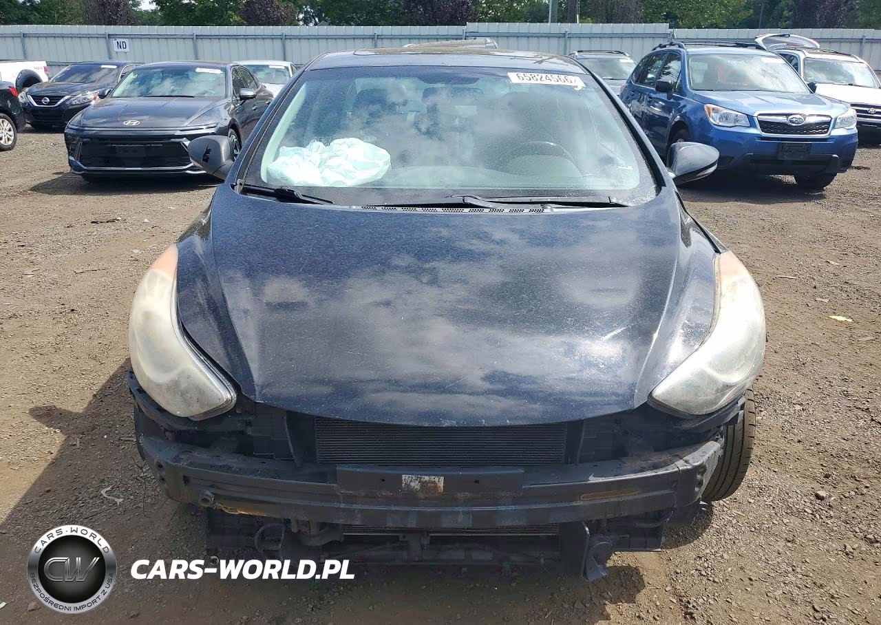 2013 Hyundai Elantra Limited VIN:KMHDH4AE7DU626182 - 5