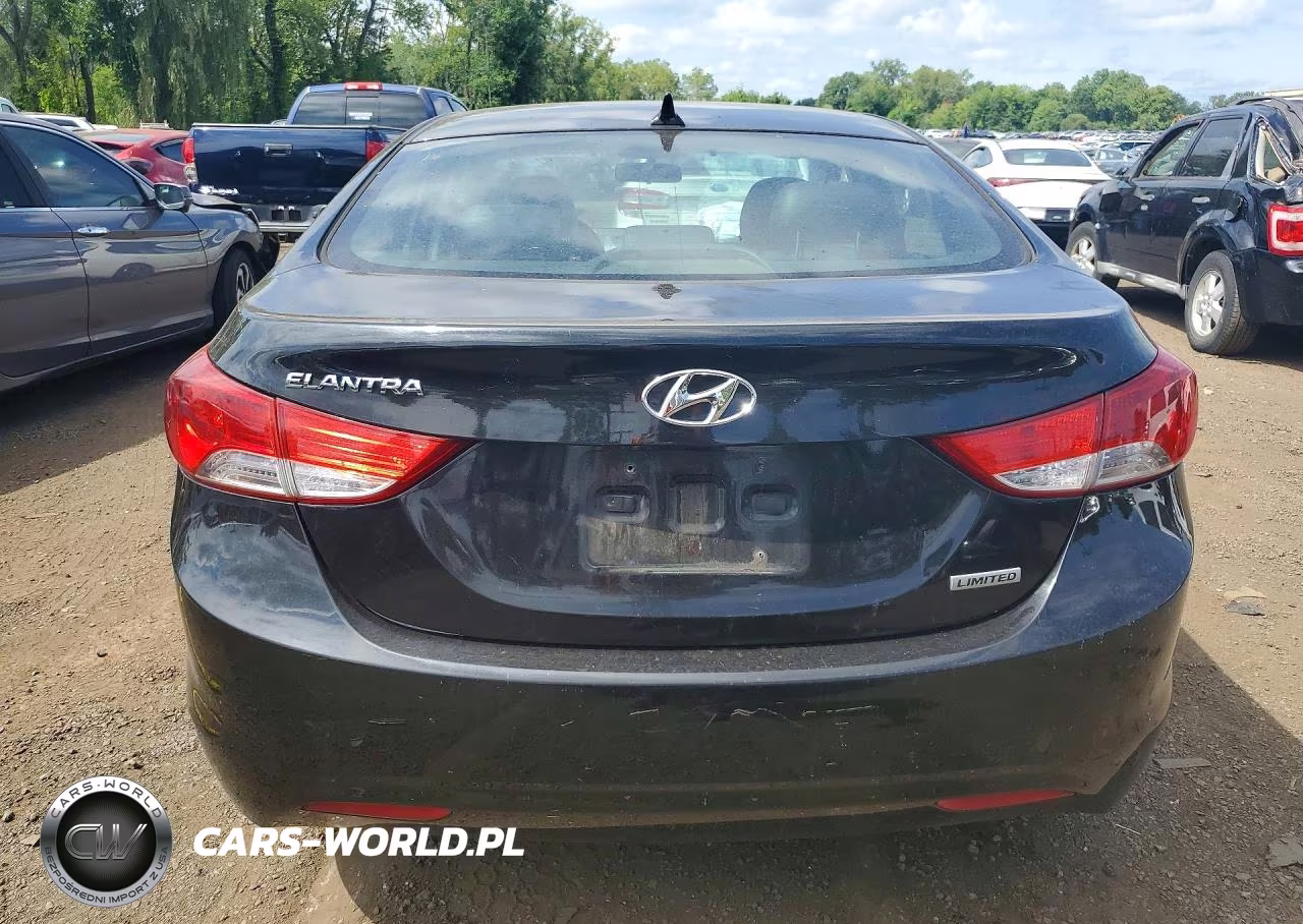 2013 Hyundai Elantra Limited VIN:KMHDH4AE7DU626182 - 6