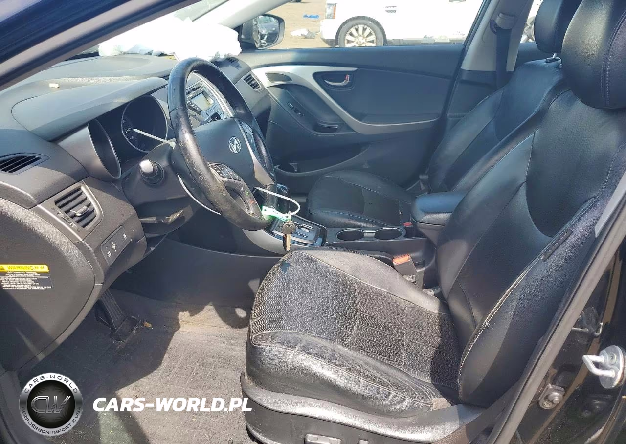 2013 Hyundai Elantra Limited VIN:KMHDH4AE7DU626182 - 7
