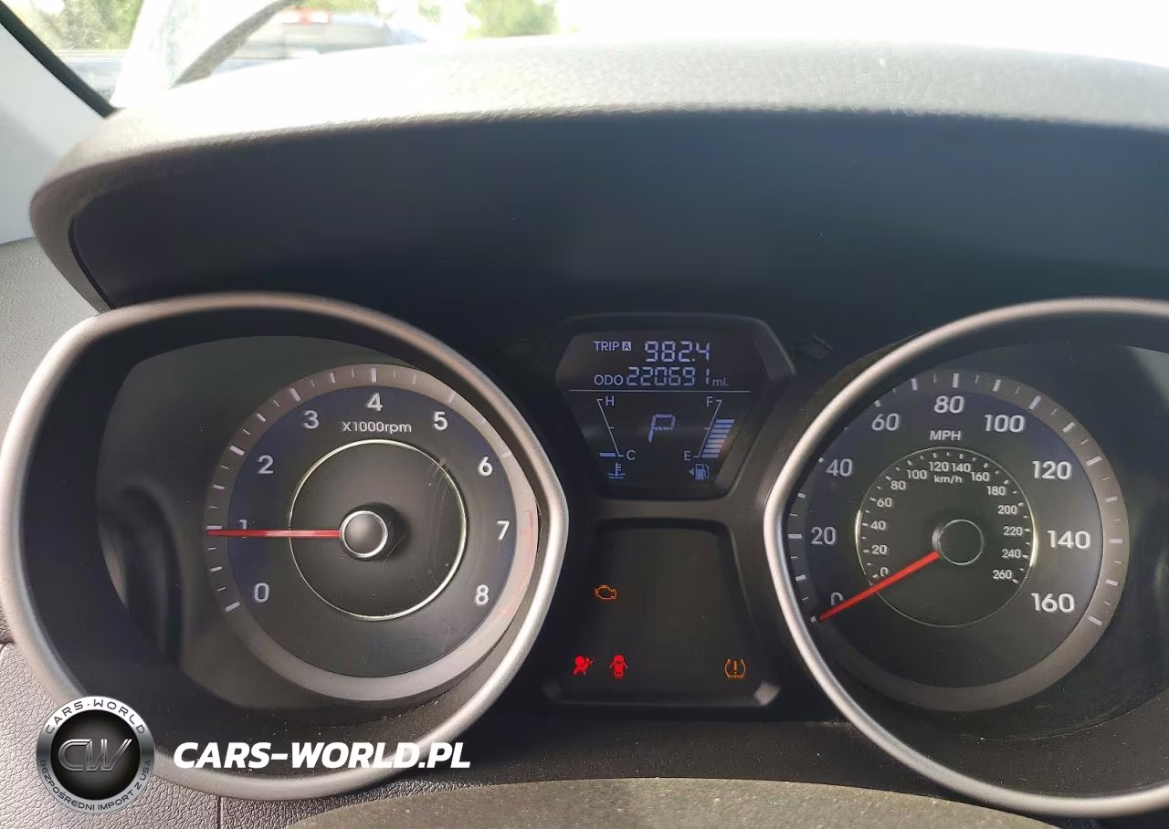 2013 Hyundai Elantra Limited VIN:KMHDH4AE7DU626182 - 9