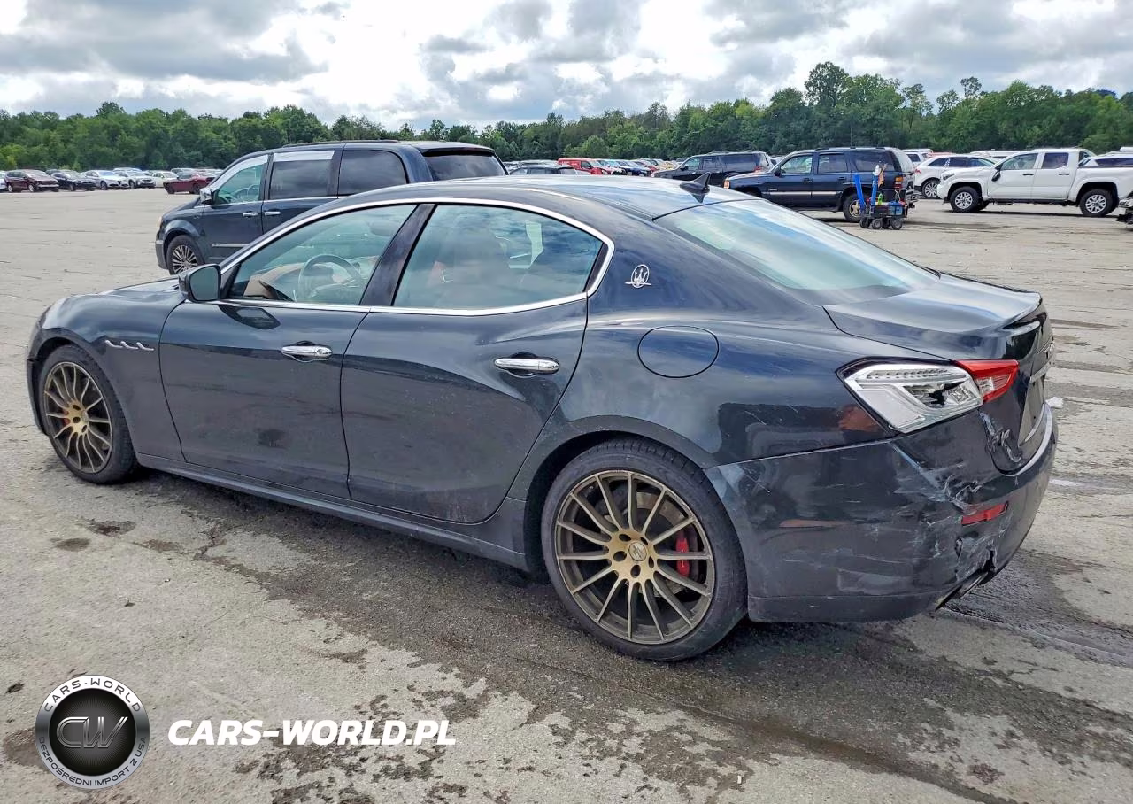 2017 Maserati Ghibli S VIN:ZAM57RTS2H1211365 - 2