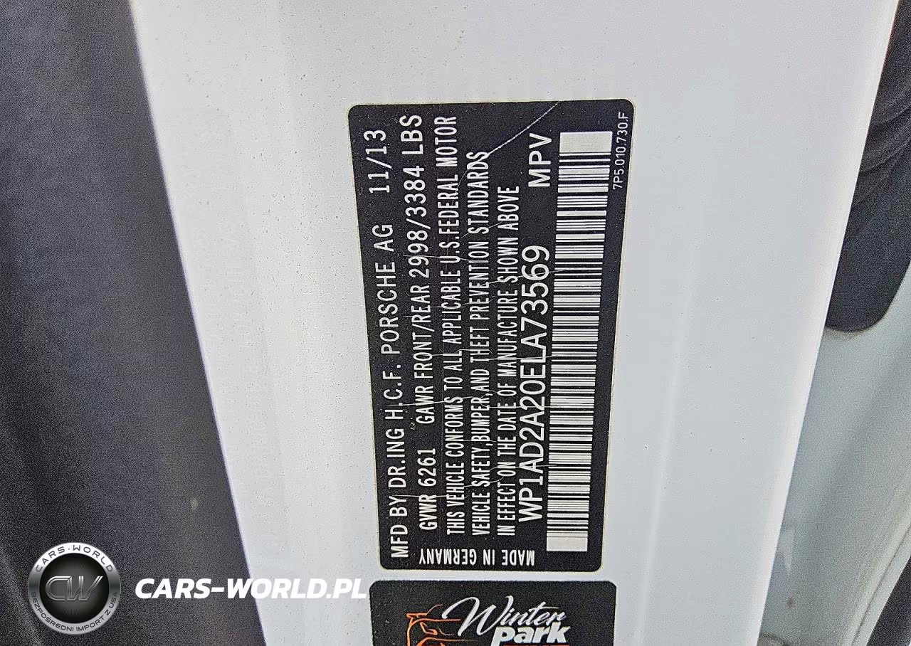 2014 Porsche Cayenne Gts VIN:WP1AD2A20ELA73569 - 13