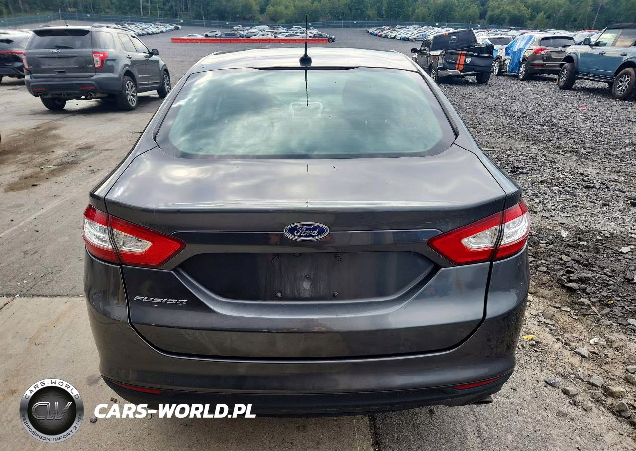 2016 Ford Fusion S VIN:3FA6P0G75GR250925 - 6