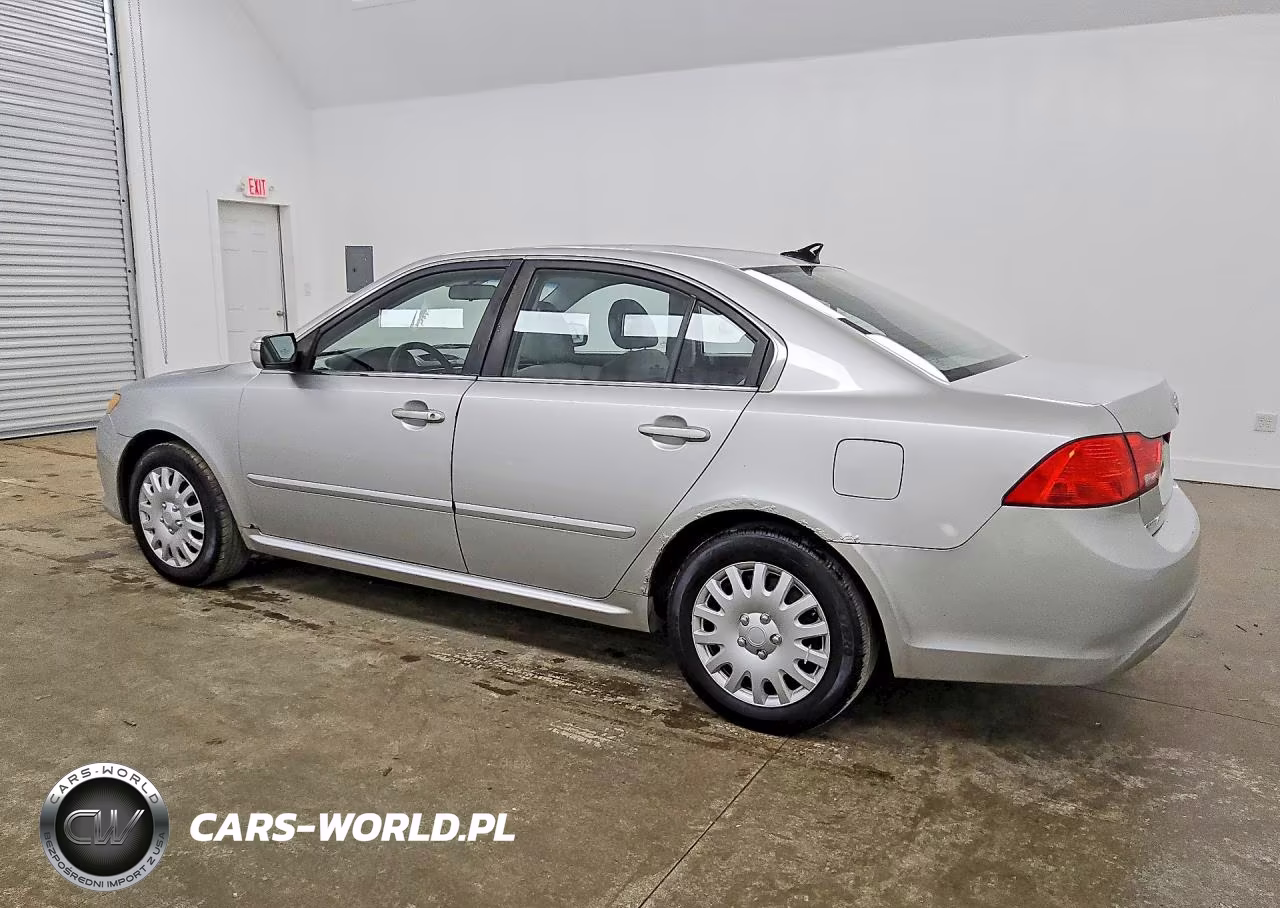 2009 Kia Optima Lx VIN:KNAGE228495294577 - 2