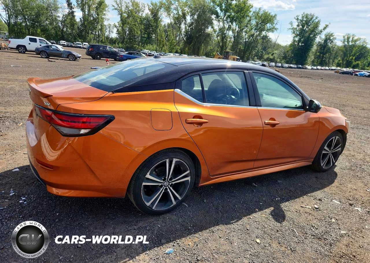 2021 Nissan Sentra Sr VIN:3N1AB8DV9MY224806 - 3