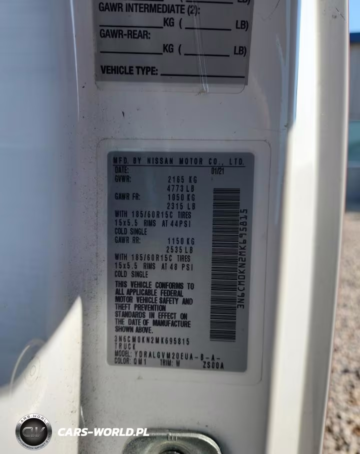 2021 Nissan Nv200 Sv VIN:3N6CM0KN2MK695815 - 13