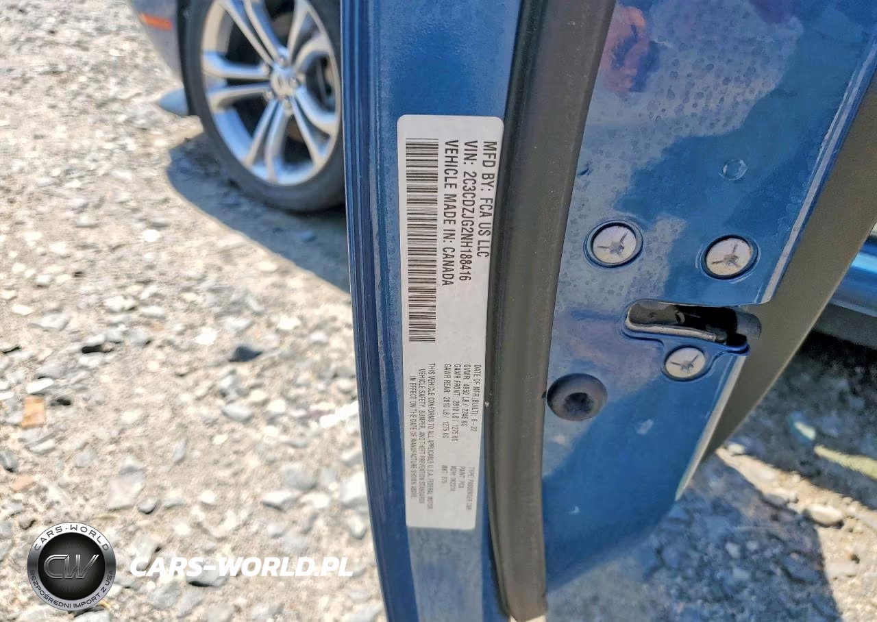 2022 Dodge Challenger Gt VIN:2C3CDZJG2NH188416 - 12