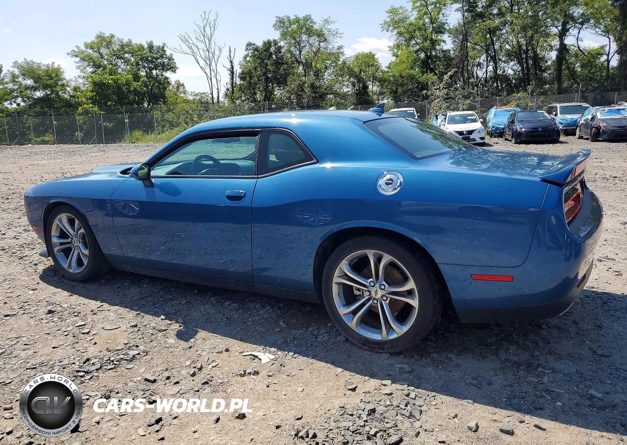 2022 Dodge Challenger Gt VIN:2C3CDZJG2NH188416 - 2