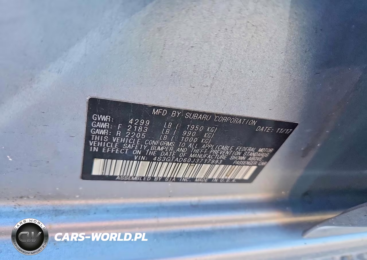 2018 Subaru Impreza Premium Plus VIN:4S3GTAD60J3717993 - 12