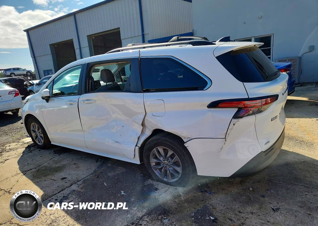 2022 Toyota Sienna Le VIN:5TDBSKFC4NS044376 - 2