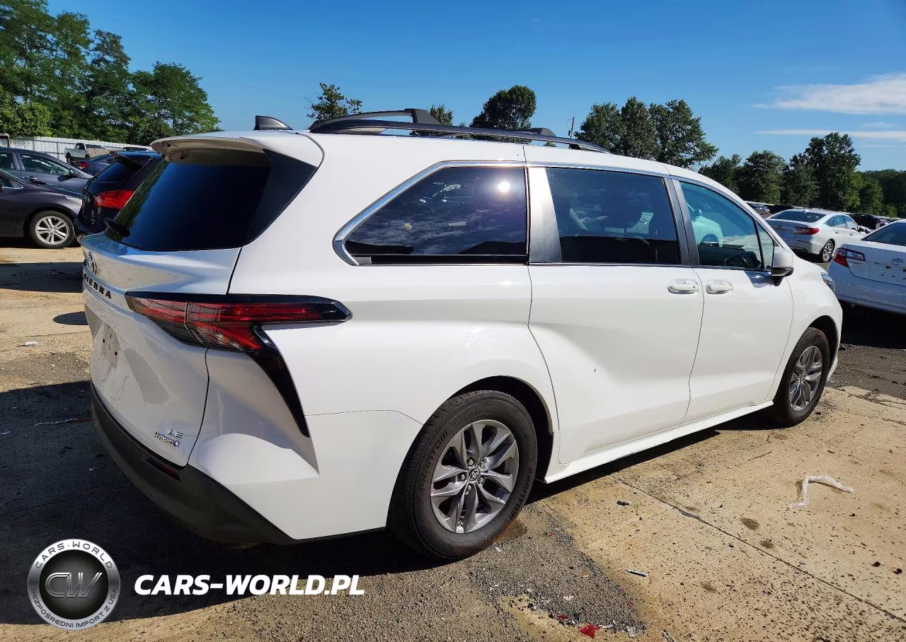 2022 Toyota Sienna Le VIN:5TDBSKFC4NS044376 - 3