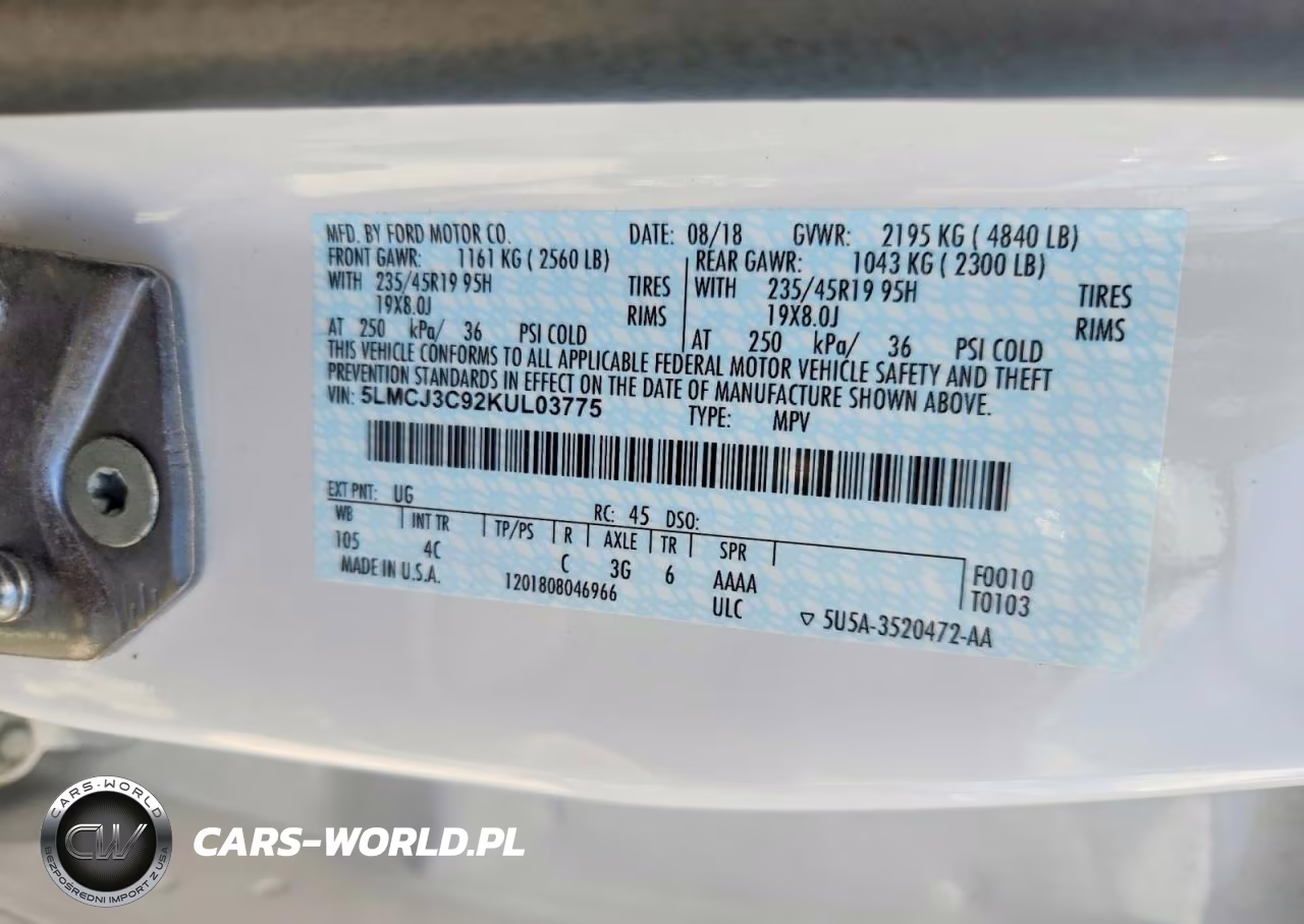 2019 Lincoln Mkc Reserve VIN:5LMCJ3C92KUL03775 - 13