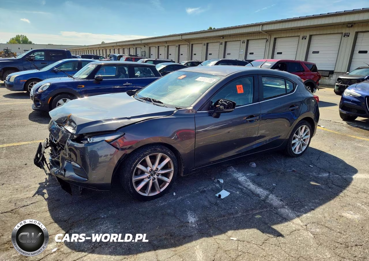 2017 Mazda 3 Touring VIN:3MZBN1L72HM126276 - 1