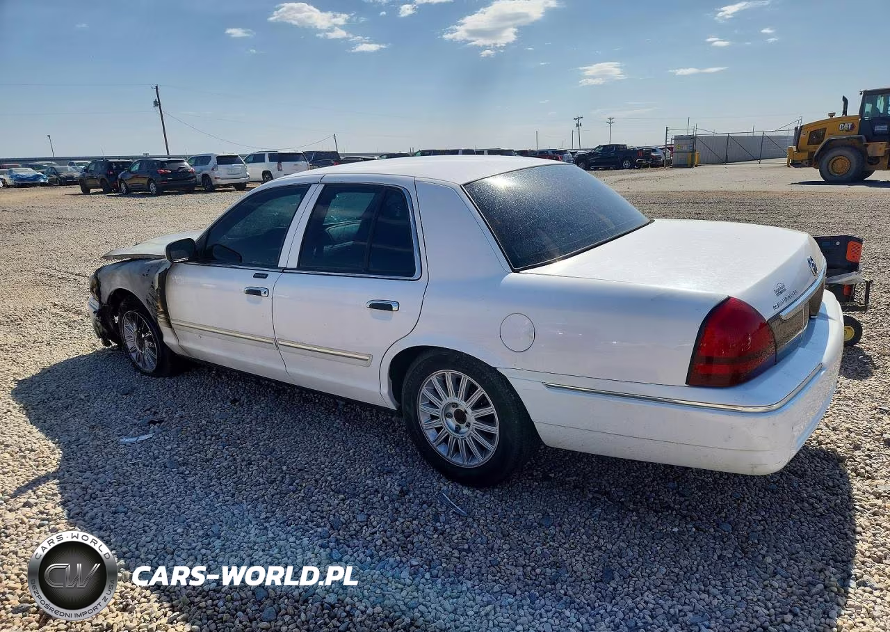 2010 Mercury Grand Marquis Ls VIN:2MEBM7FV7AX606602 - 2