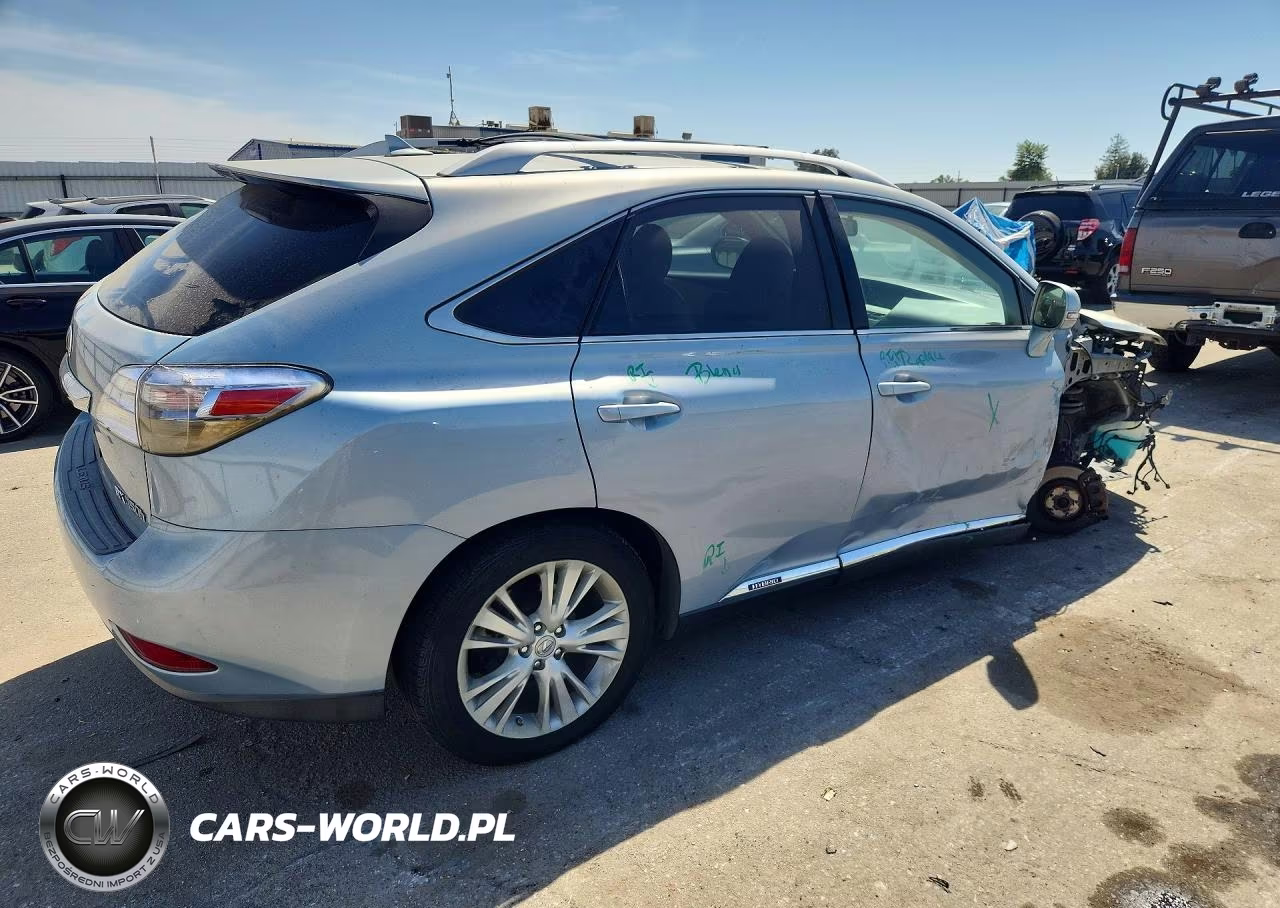 2011 Lexus Rx 450H VIN:JTJBC1BA1B2040538 - 3