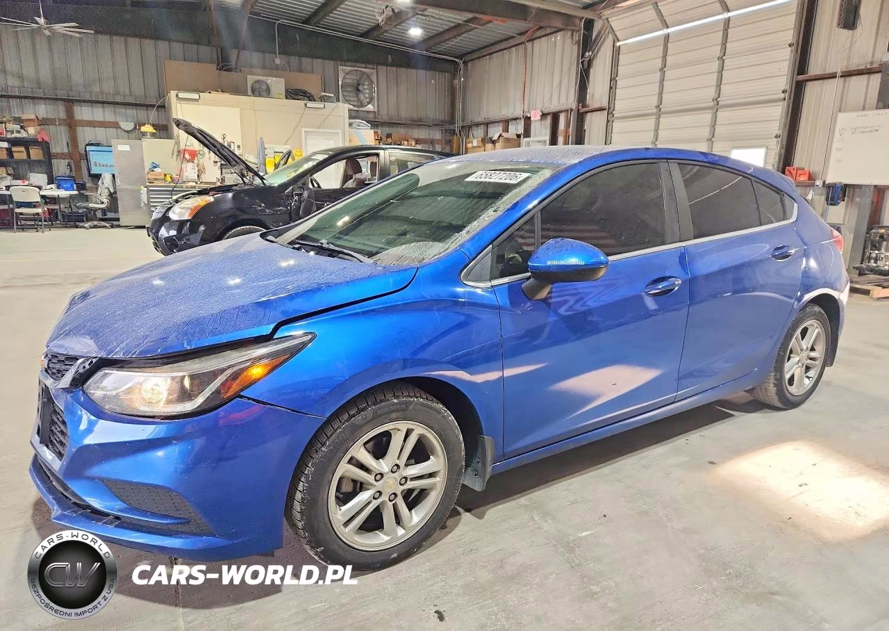2017 Chevrolet Cruze Lt VIN:3G1BE6SM2HS569653 - 1
