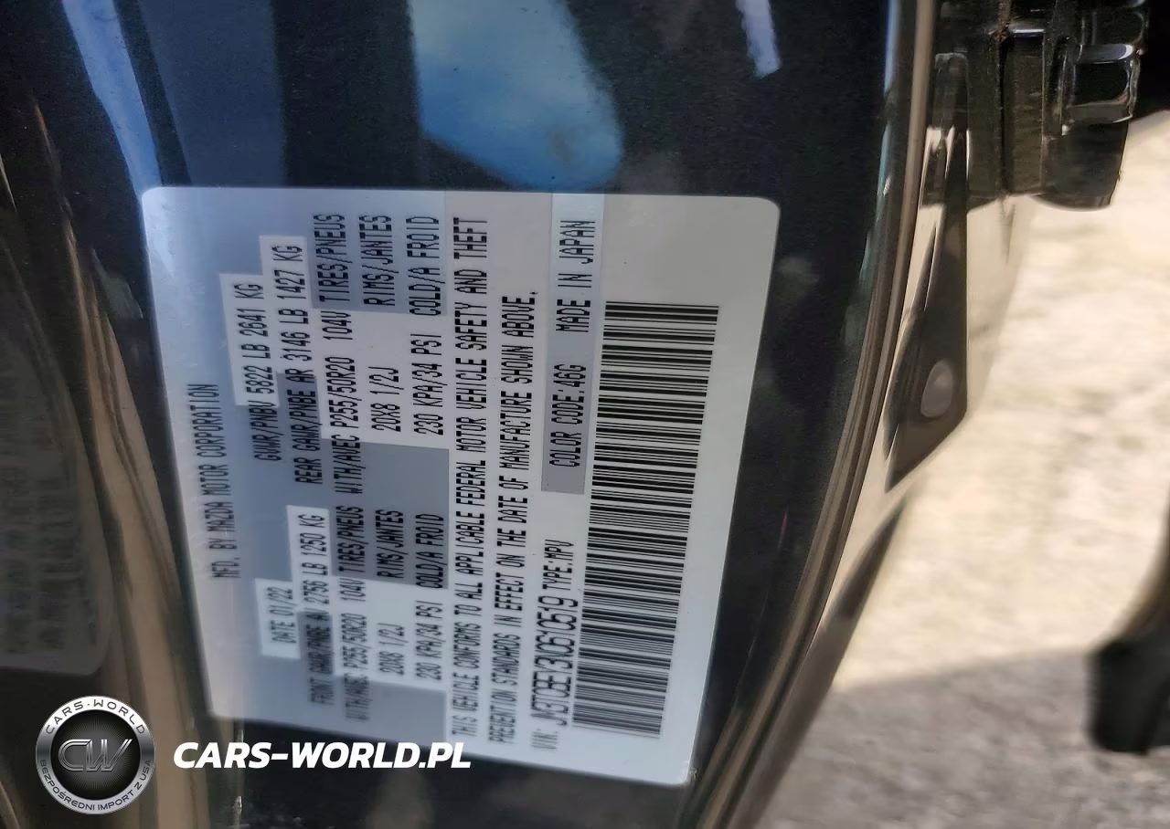 2022 Mazda Cx-9 Signature VIN:JM3TCBEY3N0610519 - 13