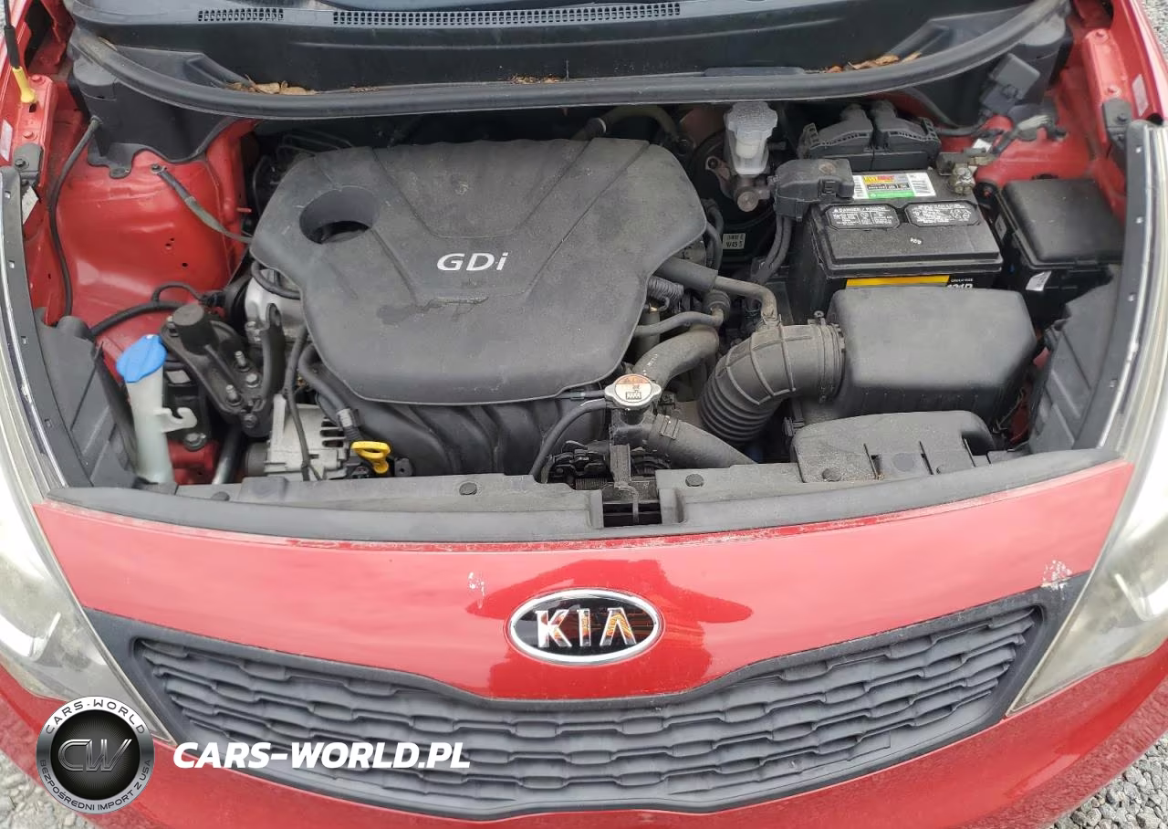 2012 Kia Rio Lx VIN:KNADM4A36C6055685 - 11