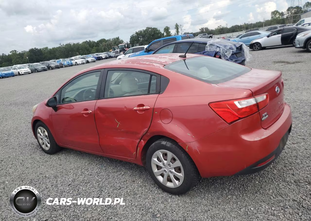2012 Kia Rio Lx VIN:KNADM4A36C6055685 - 2