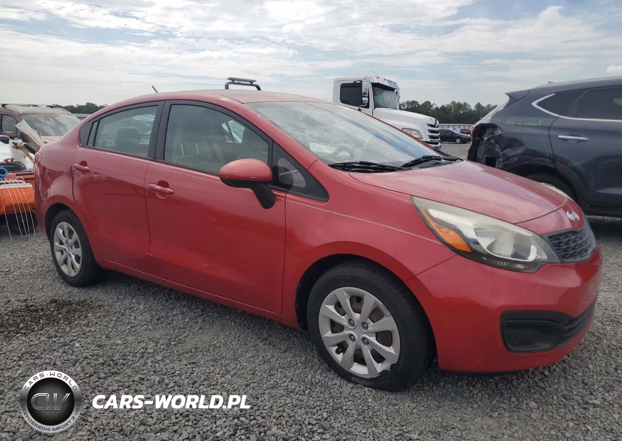 2012 Kia Rio Lx VIN:KNADM4A36C6055685 - 4