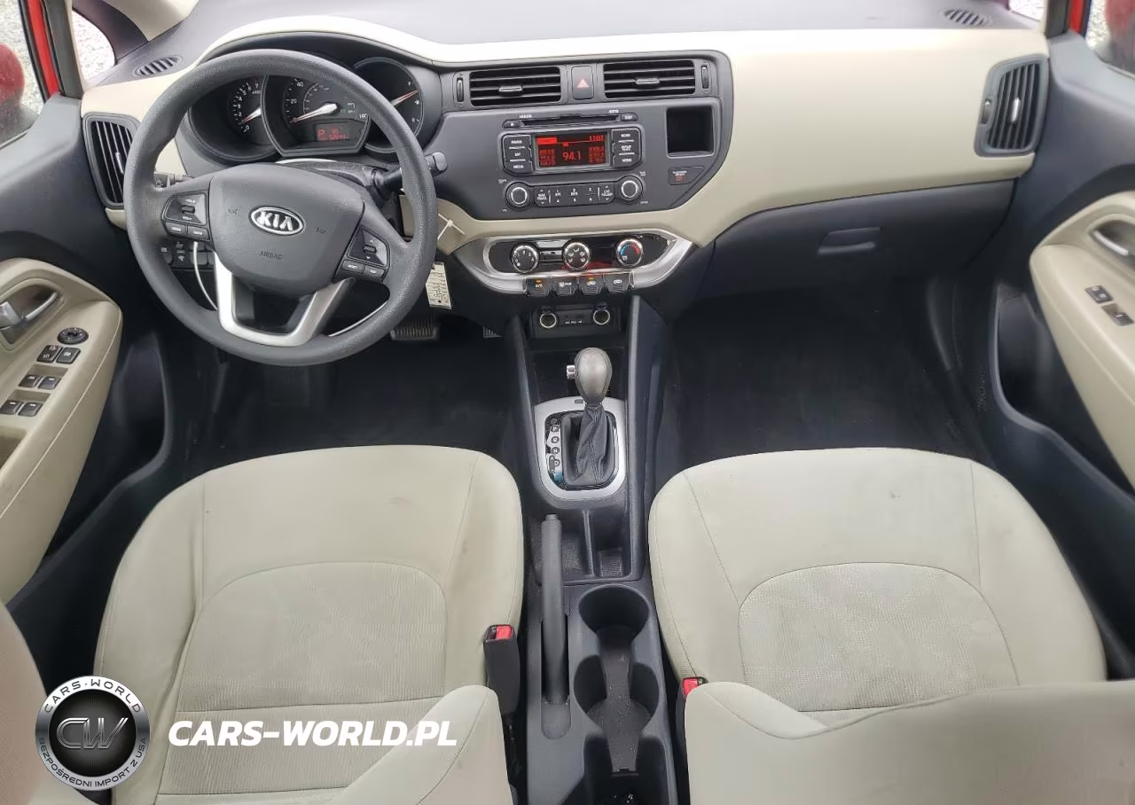 2012 Kia Rio Lx VIN:KNADM4A36C6055685 - 8