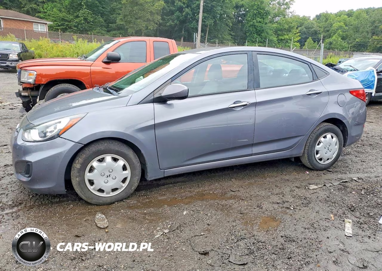 2014 Hyundai Accent Gls VIN:KMHCT4AEXEU612143 - 1