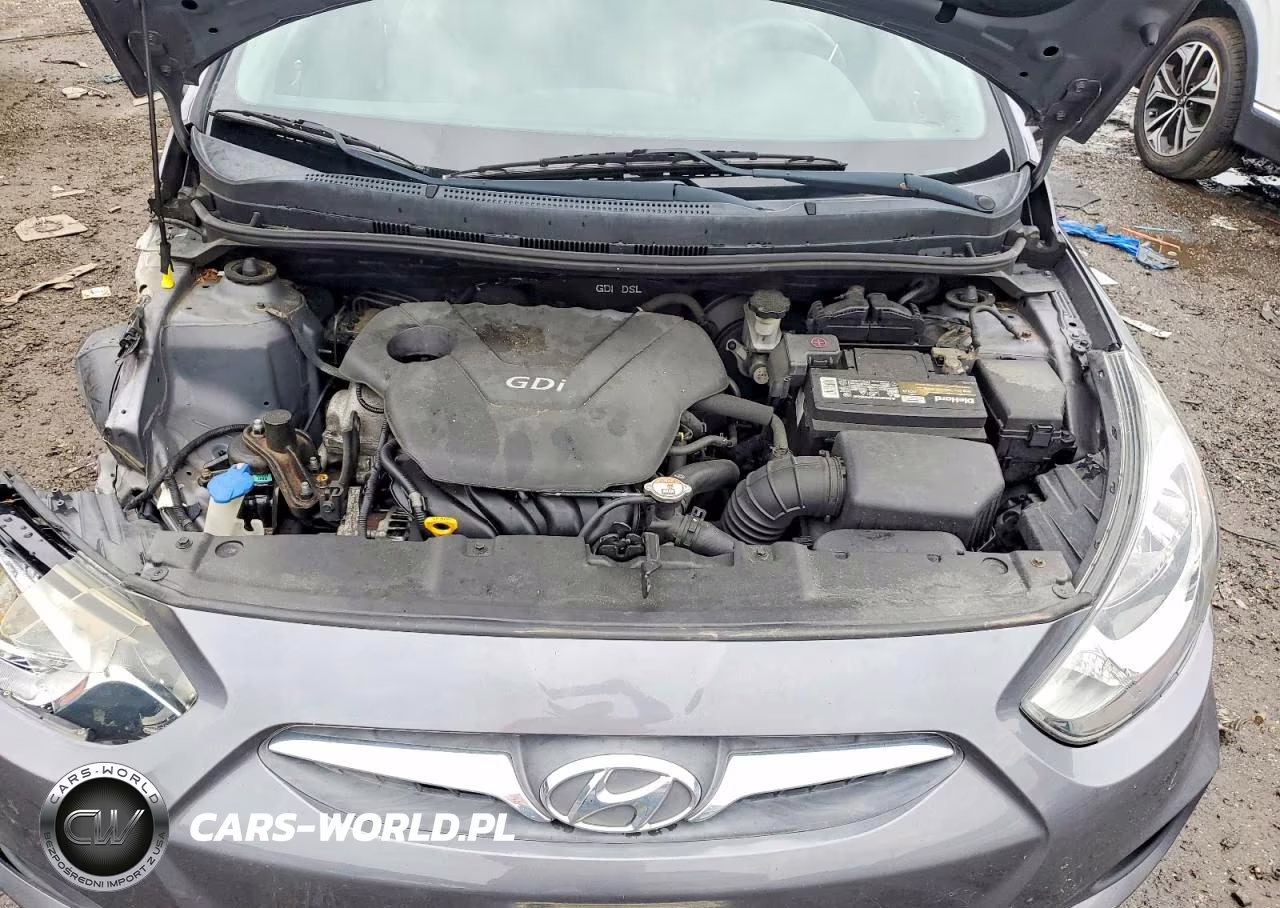 2014 Hyundai Accent Gls VIN:KMHCT4AEXEU612143 - 11