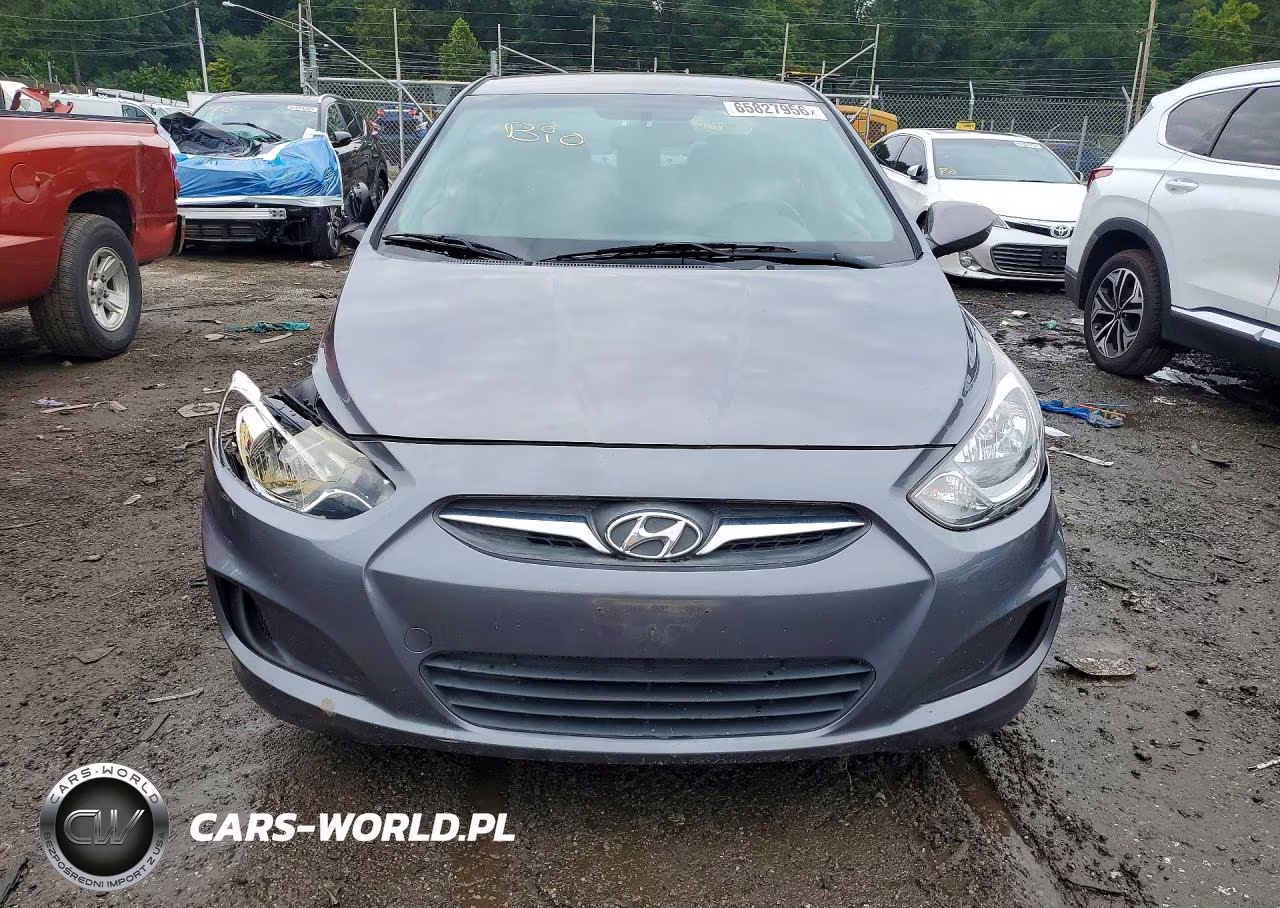 2014 Hyundai Accent Gls VIN:KMHCT4AEXEU612143 - 5