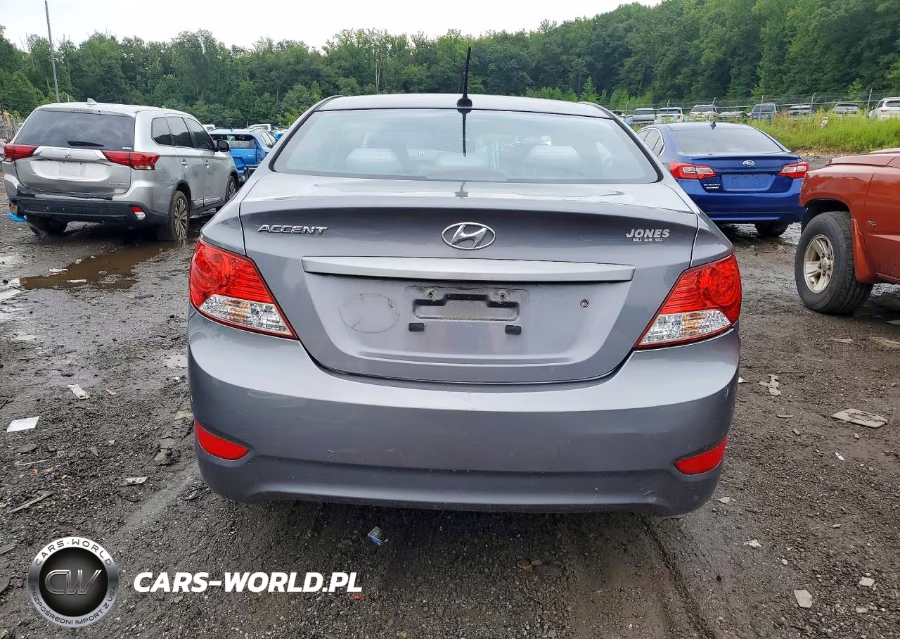 2014 Hyundai Accent Gls VIN:KMHCT4AEXEU612143 - 6
