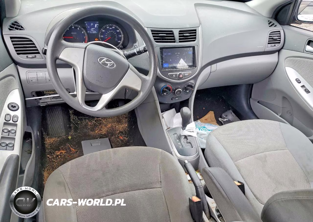 2014 Hyundai Accent Gls VIN:KMHCT4AEXEU612143 - 8